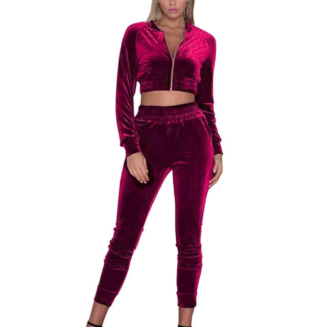 VELVIE Tracksuit Palmetto Reina