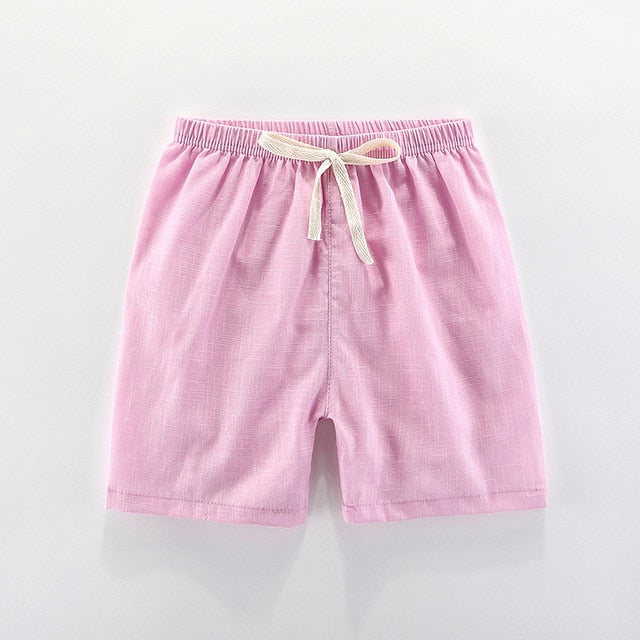 LIAM Linen Shorts - Palmetto Reina
