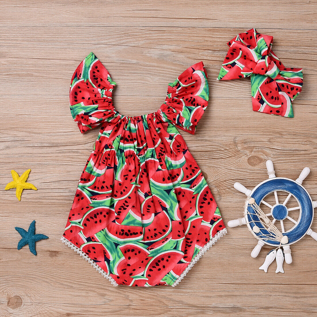 BECKY Romper With Bow - Palmetto Reina