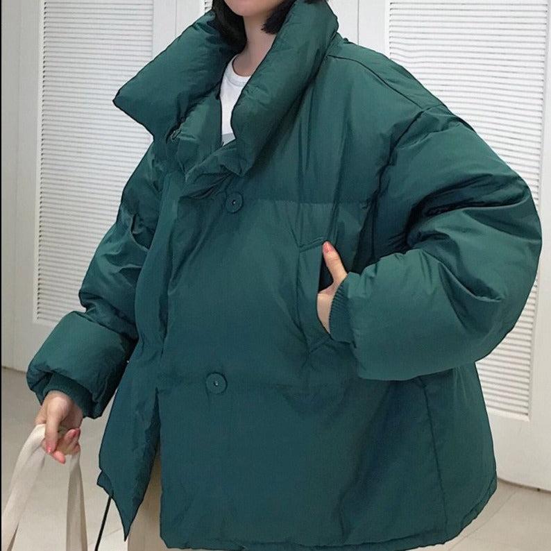HANNAH Oversized Jacket - Palmetto Reina