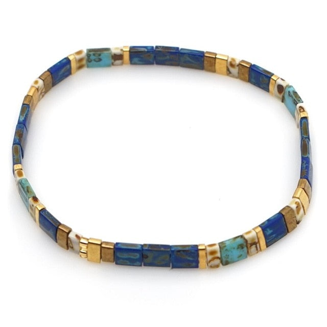 Beaded Bracelet - Palmetto Reina