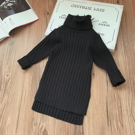 RUBY Ribbed Turtleneck - Palmetto Reina