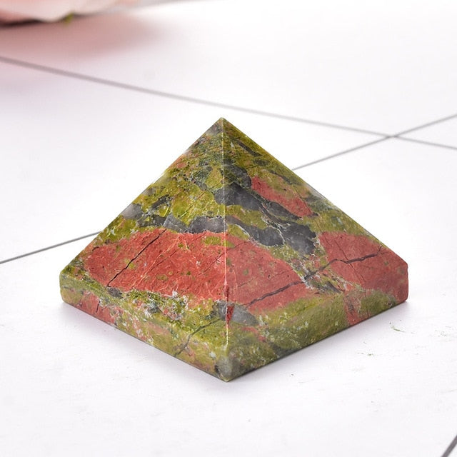 Natural Crystal Pyramid