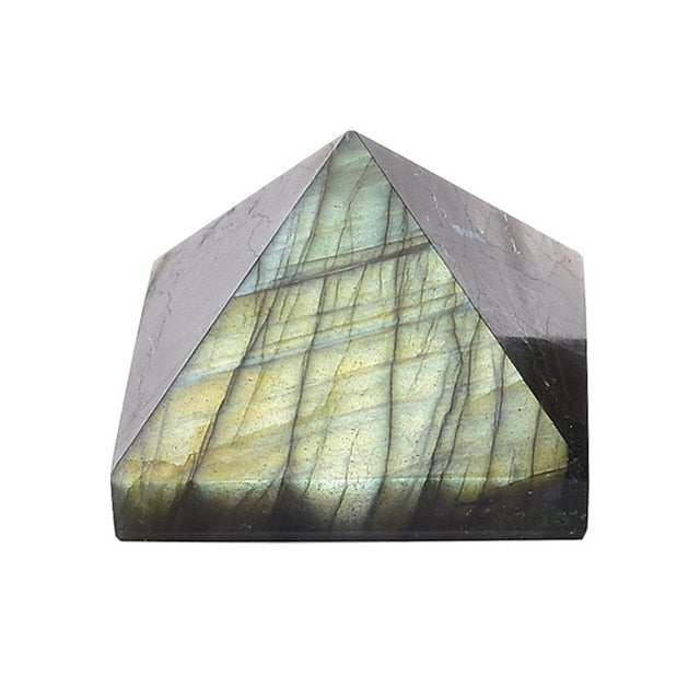 Natural Crystal Pyramid Palmetto Reina