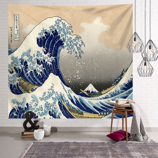 Wave Tapestry Palmetto Reina