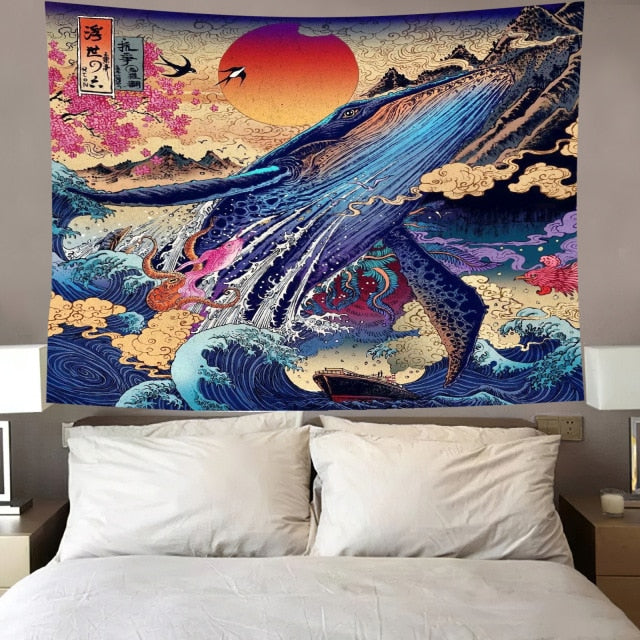 Ocean Tapestry Palmetto Reina