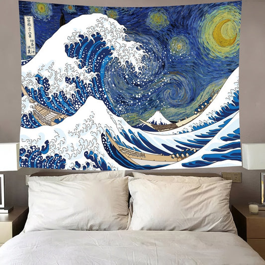 Van Wave Tapestry